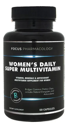 Focus Pharmacology Women's Daily Super Multi-vitamina Para M