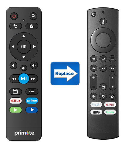 Primote Ir Remoto Para Insignia Toshiba Fire Smart Tv Voz?