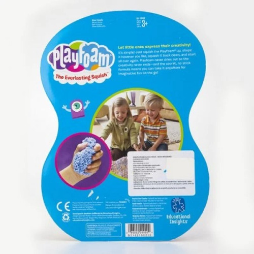 Imagen 8 de 10 de Play Foam X 4 Unidades Masa 1900 Educando