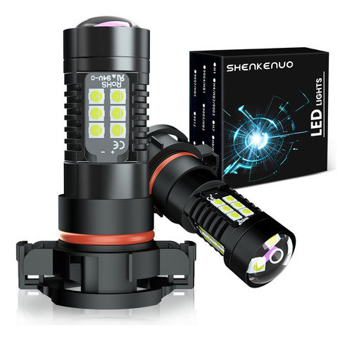Bombillas Led H16 2504 Psx24w Para Luz Antiniebla 80w 1200lm