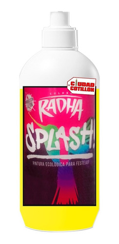 Pintura Fluo Radha Splash 500ml - Ciudad Cotillón