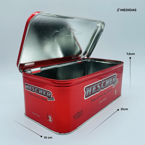 Imagen 4 de 10 de Caja Metalica Hescher