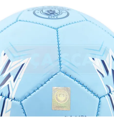 Mini Bola Azul Claro Manchester City Football Club Sportcom Azul