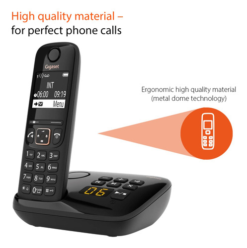 Teléfono Inalámbrico Gigaset A694a - Contestador Automático