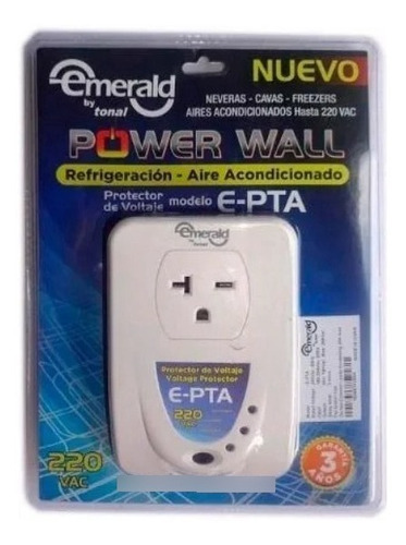 Protector De Voltaje Emerald E-pta 220v Refrigeración Y Aire