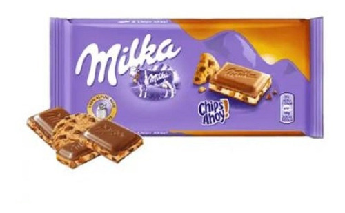 Chocolate Milka Chips Ahoy 100g - Chocolate Importado