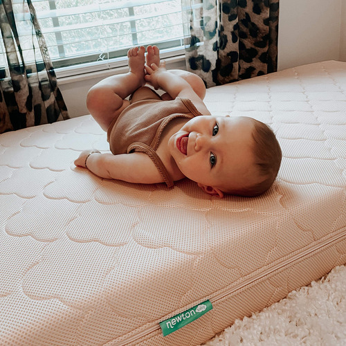 Crib Mattress Cover Newton Baby Original Cloud White