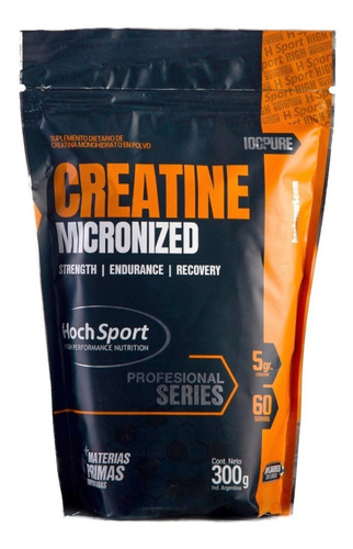 Creatina Micronizada Monohidrato 300 Grs Hoch Sport