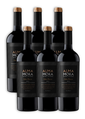 Vino Alma Mora Select Reserve Cabernet Sauvignon X6u 750ml