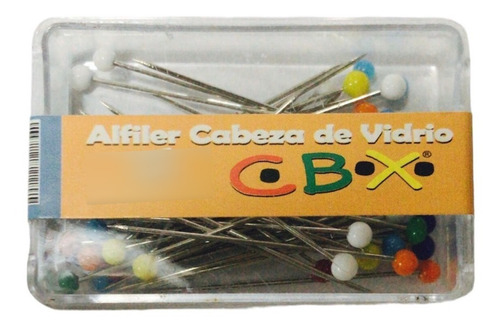 Alfileres Roseta Cbx  X 50 U - Con Cabeza