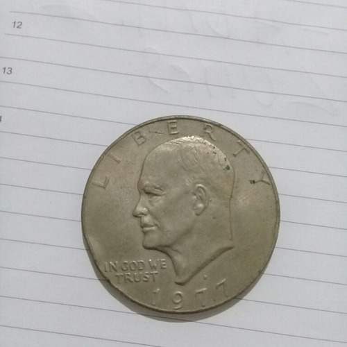 Moneda One Dollar 1977 