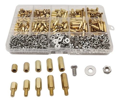 Soporte De Tornillo Con Kit M3 De 910 Unidades/juego