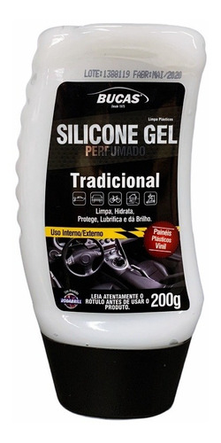 Silicone Gel Painel Perfumado Tradicional Bucas 200g