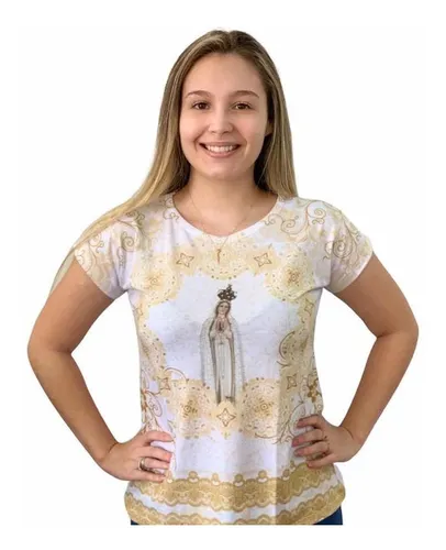 Camisa Nossa Senhora de Fátima Tradicional