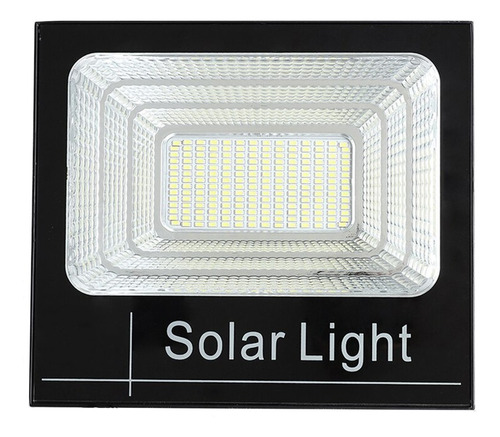 Foco Exterior Solar Luz Led Lampara 30w Con Sensor Dia Noche