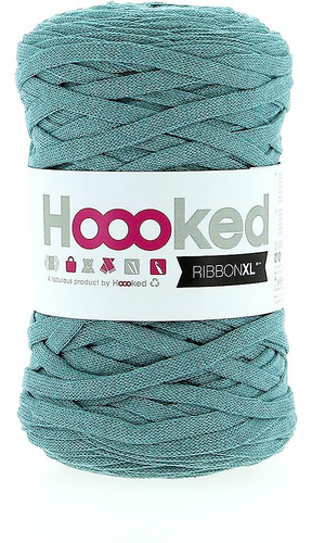 Hoooked Ribbon Xl Yarn-emerald Splash