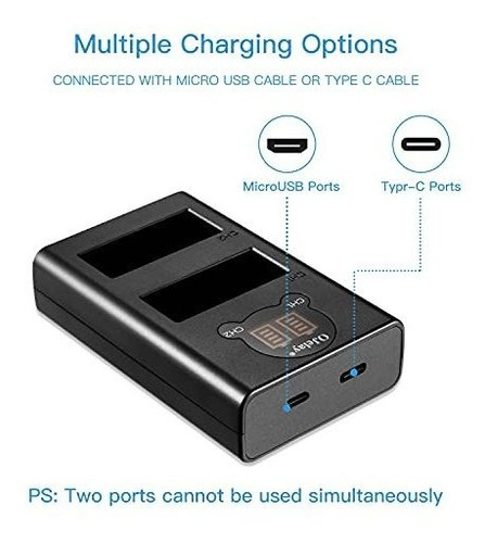 Imagen 2 de 3 de Dmw Blc12 Bateria Repuesto Para Panasonic Leica Bp Dc12