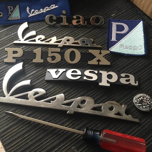 Emblemas Vespa Piaggio Metálicos Lml Scooter