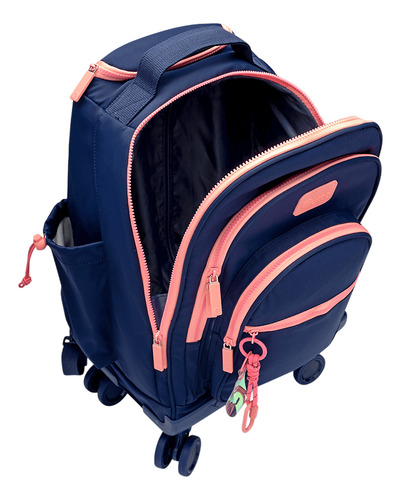 Mochila Com Rodinha 360 Azul Marinho - Puket
