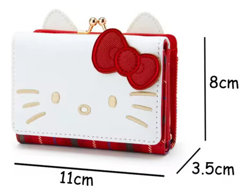 Cartera Monedero Sanrio Hello Kitty Liso