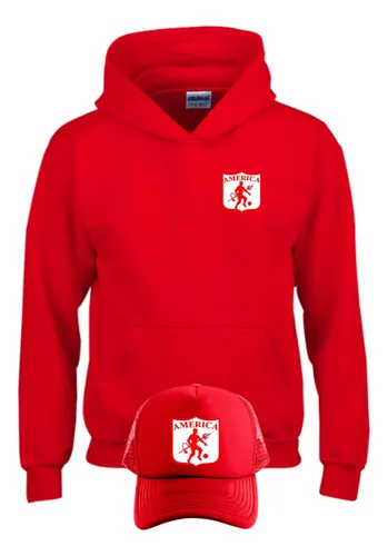 Hoodie Capota Rojo