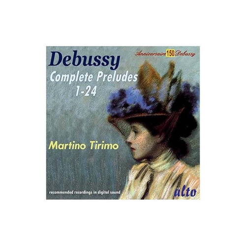 Debussy / Tirimo Complete Preludes Usa Import Cd Nuevo