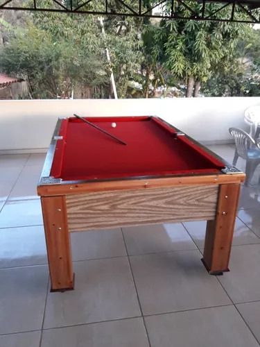 Mesa De Sinuca Bilhar Snooker Cinuca Ficha Pedra Bar