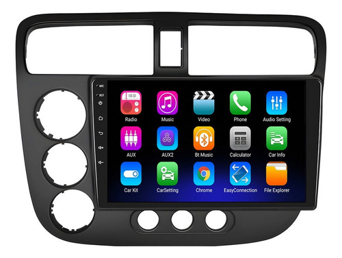 Z Autoestereo Android Carplay Para Honda Civic 01-2005