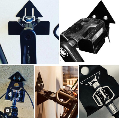 Imagem 7 de 8 de Suporte De Parede Bicicleta Decora Bike Horizontal Pendurar Cor Branco