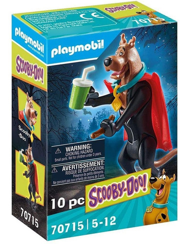 Figura Playmobil Vampiro Scooby-doo Edad 5+ 10pcs Febo