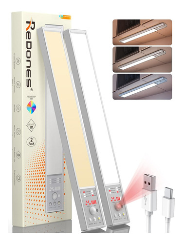 Luces Led Sensor Movimiento 2 Unidades Gabinete 12 6000k