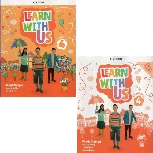 Learn With Us! 4  - Activity Book + Class Book - Oxford 