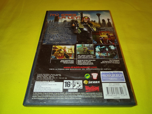 Judge Dredd Pcel Juez Silvestre Stallone Para Pc Funcionando (Usado)