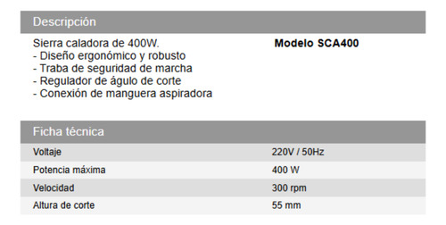 Sierra Caladora 400w Y Sierra Circular 1250w Combo Eléctrico