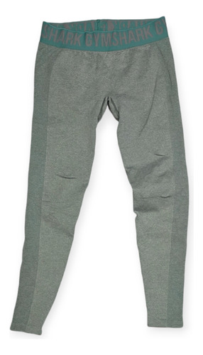 Legging Gymshark De Mujer Talla Mediana Azul Con Gris (Usado)