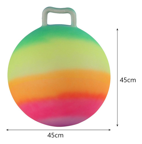 Pelota De Salto Inflable Para Niños, Pelota Bola Con Mango