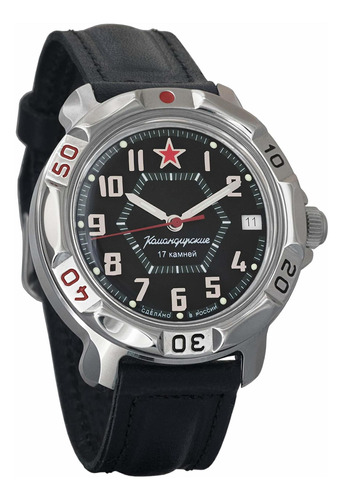 Reloj Hombre Vostok 811744-l-bt Mecánico Manual Pulso Azul