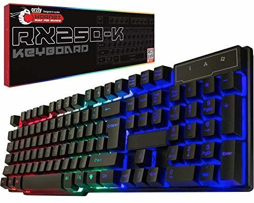 Teclado Para Juegos Orzly Rgb Usb Con Cable  Diseñado