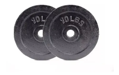Discos Para Mancuernas Y Pesas De 10 Libras Gimnasio MercadoLibre