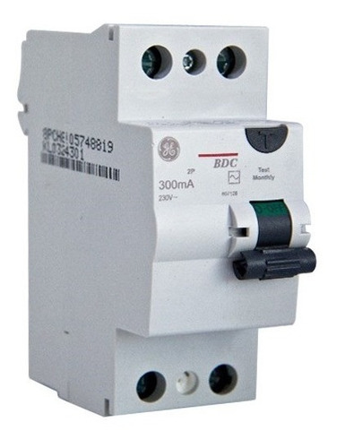 Interruptor Diferencial Disyuntor Bipolar 2x 80a 300ma G.e