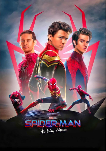 Set 4 Pósters Spiderman No Way Home