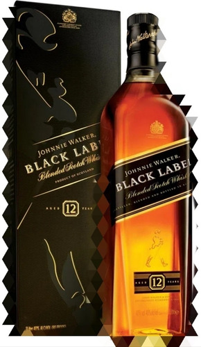 Johnnie Walker Black Label Por Caja De 12!!!
