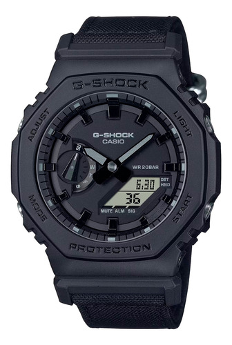 Reloj G-shock Ga-2100bce-1a Carbono/resina Hombre Negro