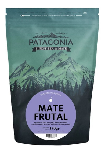 Imagen 3 de 6 de Yerba Mate Patagonia Compuesta - Pack X 8 Un.
