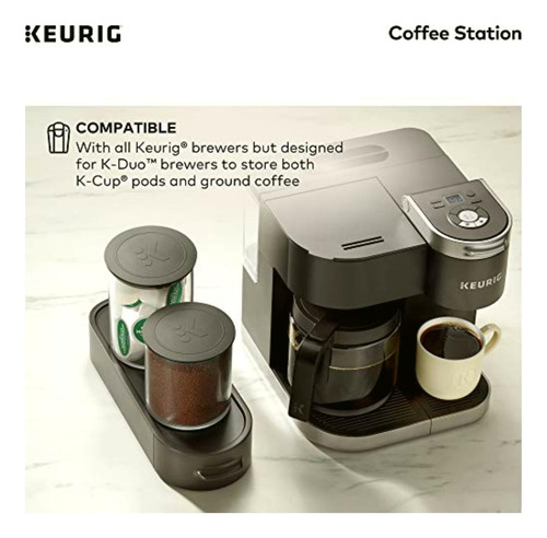 Keurig K-cup Pod & Ground Unit Coffee Storage, Holds Up To