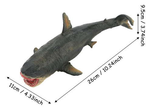 Simulation Tiburón Miniatura De Juguete De La Colección Fi
