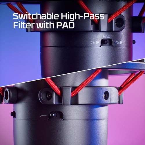 Hyperx Procast Micrófono: Dia Capacitor Micrófono...
