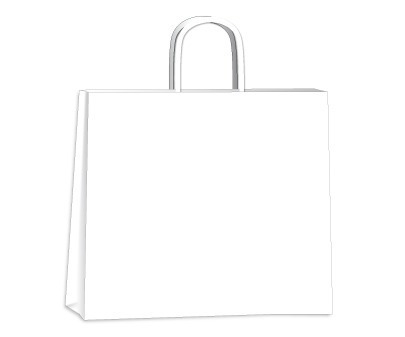 Bolsas De Papel Blancas N6 32x30x10 X200 Envío Gratis