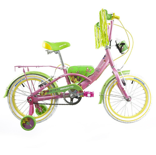 Bicicleta City Brianna R16 1v Rosa Brillante Niña Benotto