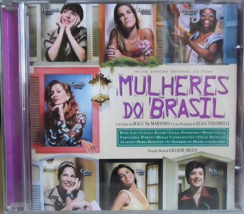 Cd Mulheres Do Brasil Tso Filme - Rita Lee Alcione José Aug